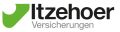 Logo Itzehoer Versicherungen Schwarz-grünes Logo Itzehoer Versicherungen